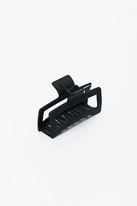 Grosse pince à cheveux rectangulaire