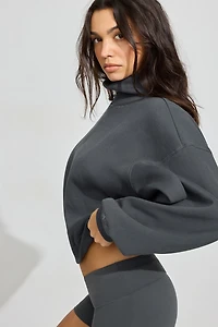 UltraFleece Bubble Mock Neck Sweater