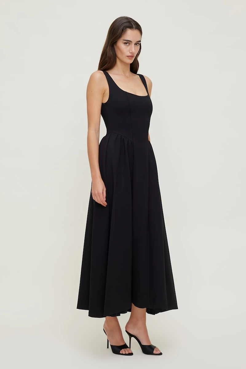 Robe maxi en point de Rome Irina