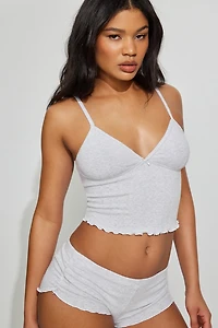 Camisole en pointelle