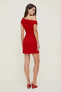 Jana Crepe Mini Dress