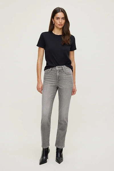 Frenchie High Rise Slim Leg Jeans