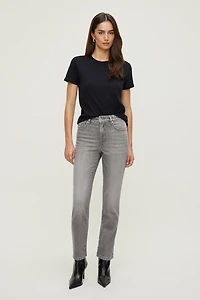 Frenchie High Rise Slim Leg Jeans