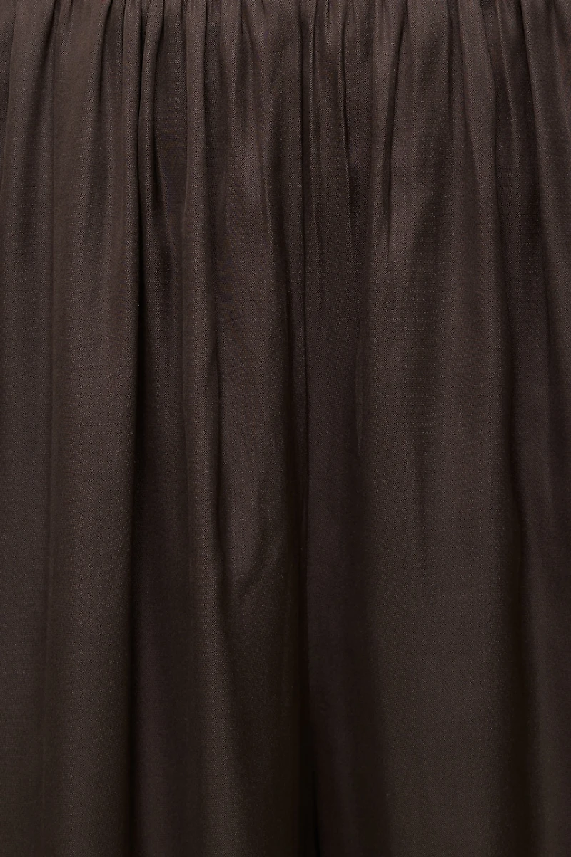 Pantalon bouffant en satin