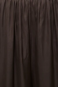 Pantalon bouffant en satin