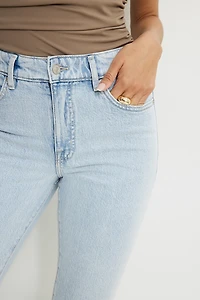 Frenchie High Rise Slim Leg Jeans