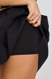 Peyton Poplin Skort