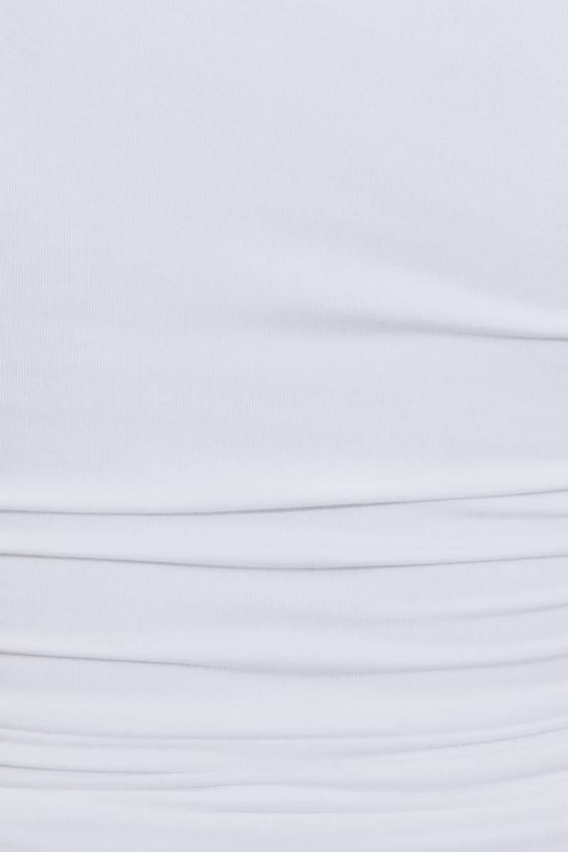 T-shirt Smooth à col dégag