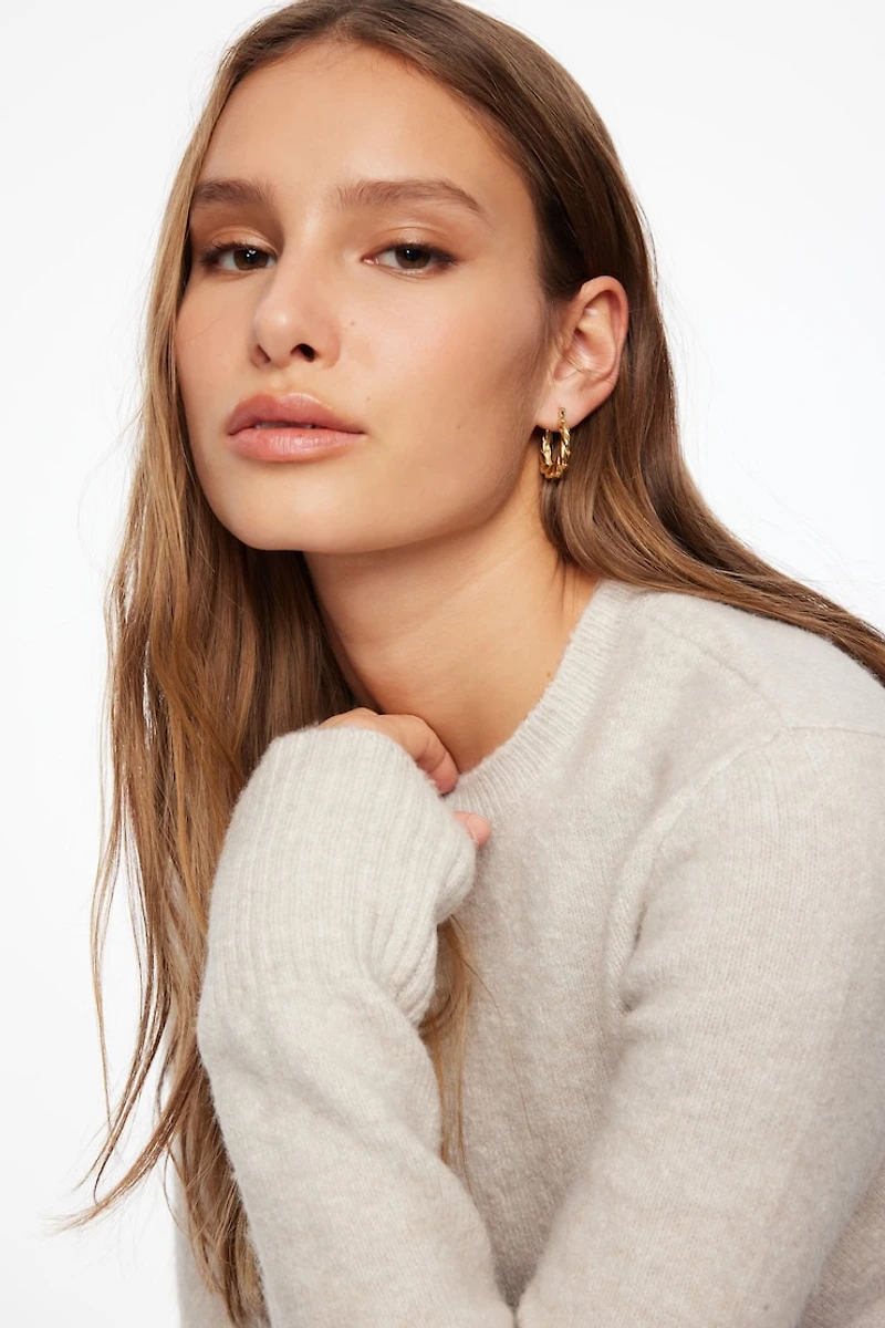 Ensemble de 3 paires d’anneaux d’oreilles