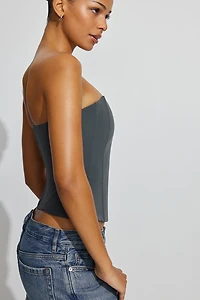 Mesh Longline Tube Corset