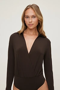 Sculpt Collared Bodysuit