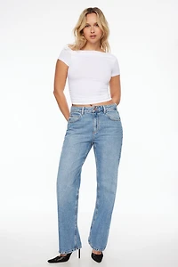 T-shirt froncé à épaules dégagées Hana