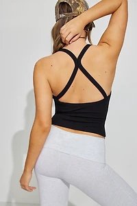 SnatchRib Crossback Tank Top