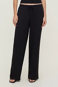 Pantalon fluide à jambe large Leo