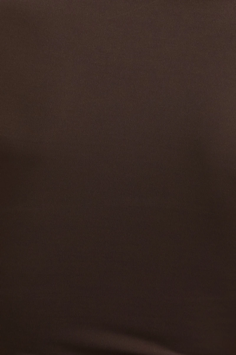 Justaucorps allongé à manches courtes Sculpt