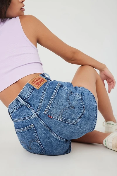 LEVI'S High Waisted Mom Short