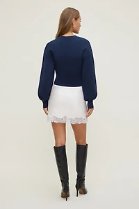 Balloon Sleeve Sweater