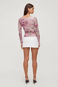 Haut en maille à manches longues Stella