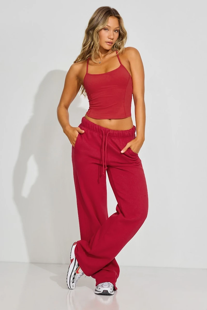 Active Keyhole Back Cami Top