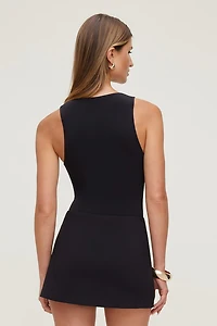 Sculpt Plunging V Neck Bodysuit