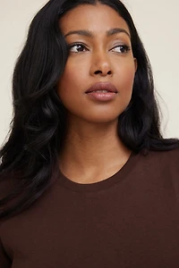 Emy Slim Cotton T Shirt