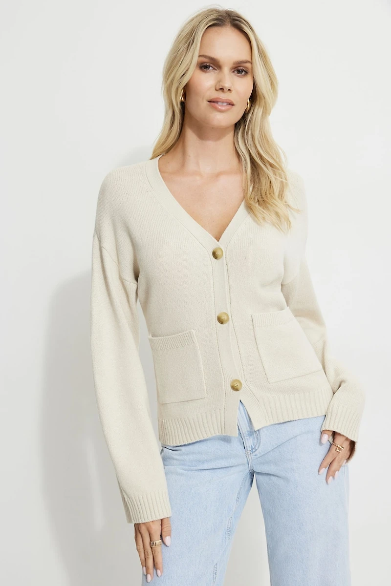 Cardigan à taille cintrée