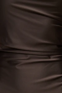 Jayde Stretch Satin Maxi Dress