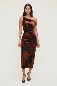 Jayde Burnout Maxi Dress