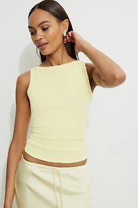 Nola Ribbed Tank Top