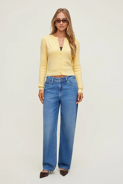 Rebecca Crewneck Cardigan