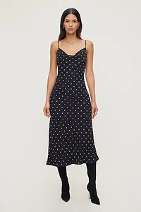 Robe maxi à pois Estera