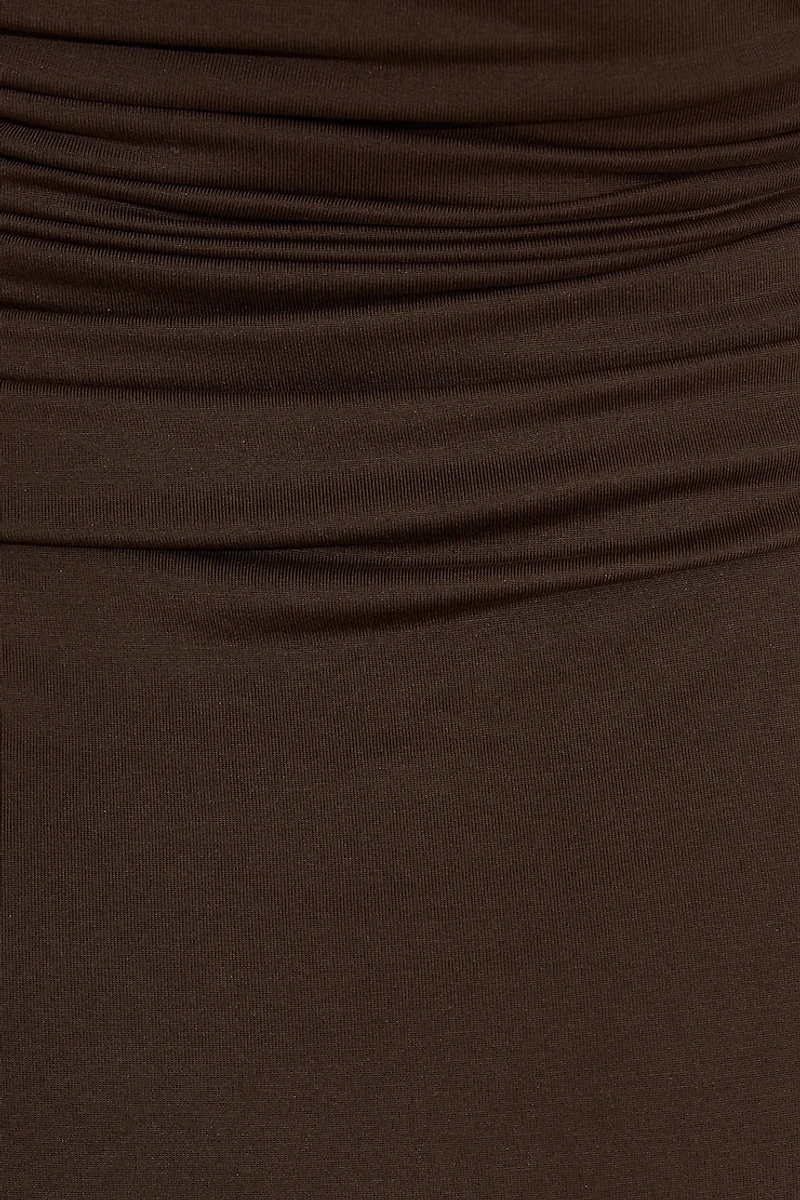 Minirobe tube froncée