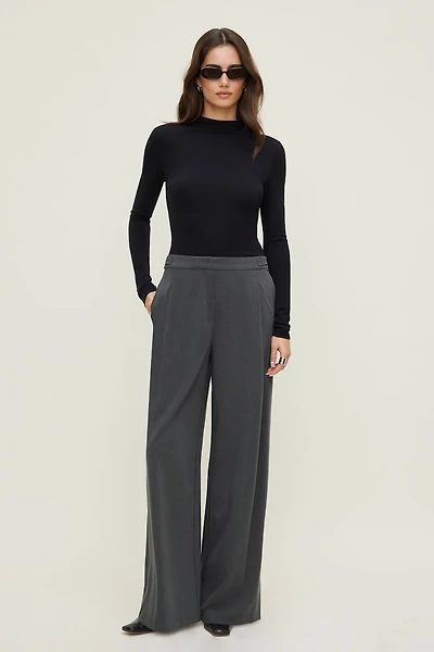 Mock Neck Long Sleeve Top