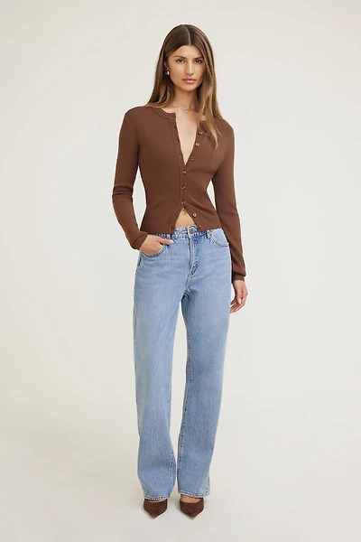 Rebecca Crewneck Cardigan