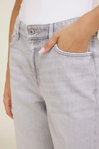 Mika Mid Rise Relaxed Straight Leg Jeans