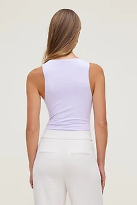 Sculpt Plunging V Neck Bodysuit