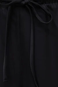 Pantalon en satin à jambe large Leo