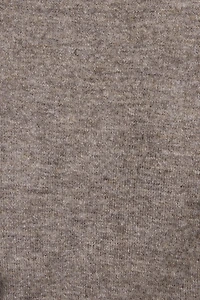 Long Sleeve Spongy Henley Sweater