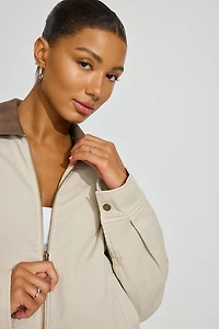 Blouson utilitaire en twill