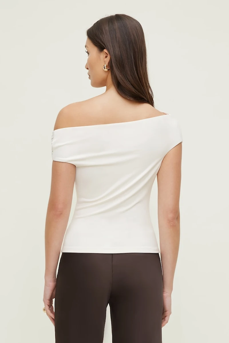 Sculpt Buckle Detail Top