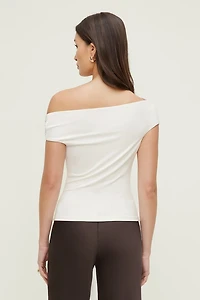 Sculpt Buckle Detail Top