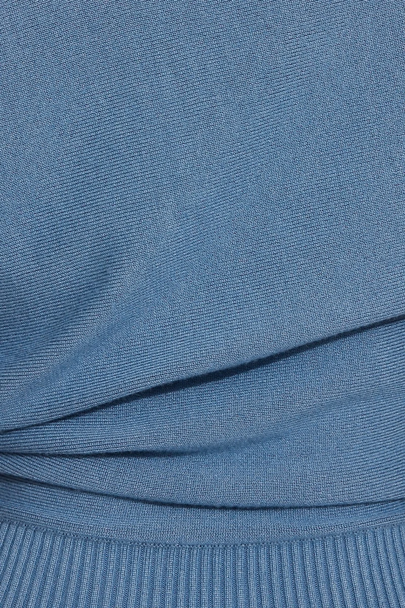 Chandail asymétrique cintré à la taille Romi