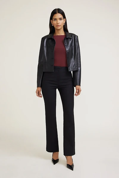 Haut sculptant à manches longues Nola