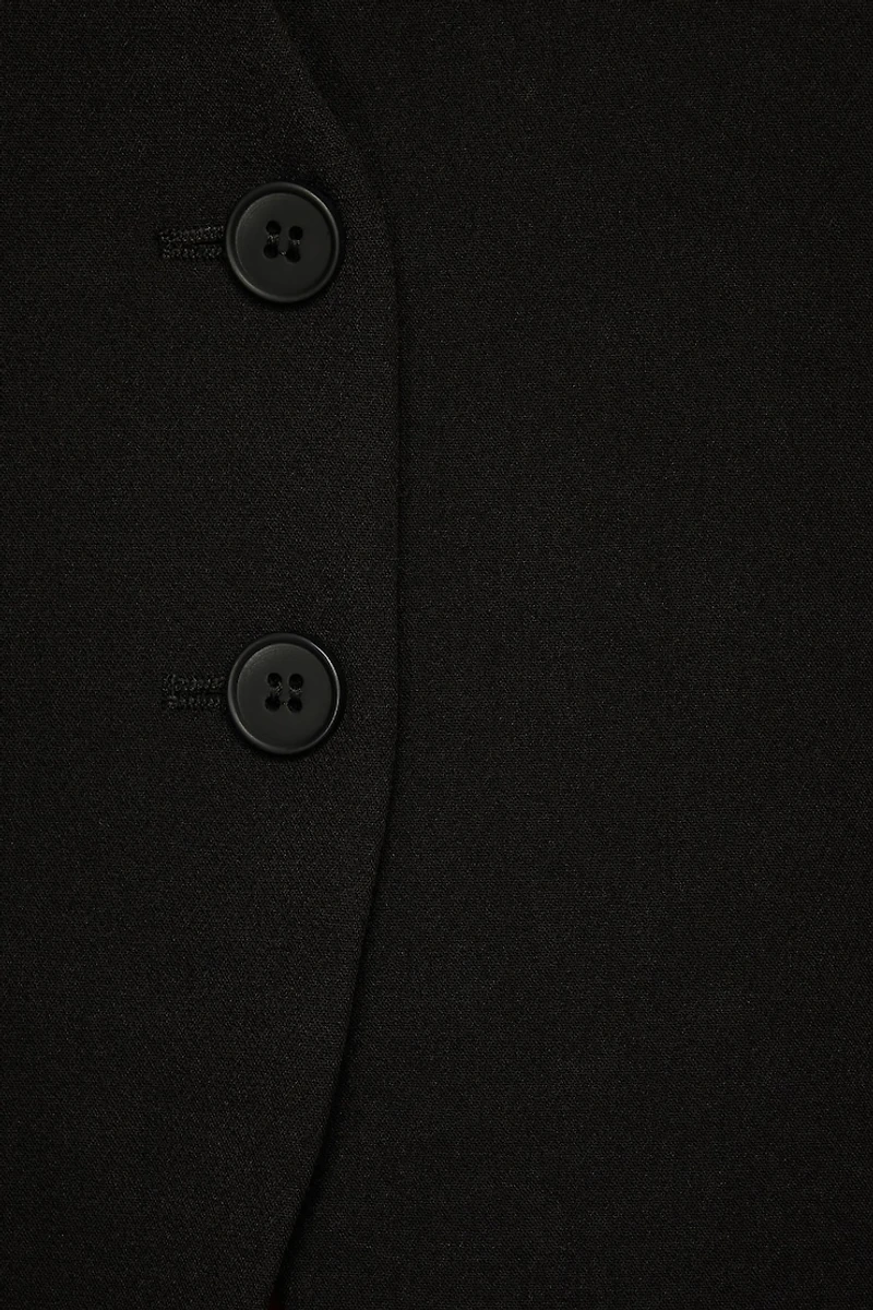 Longue veste ouverte