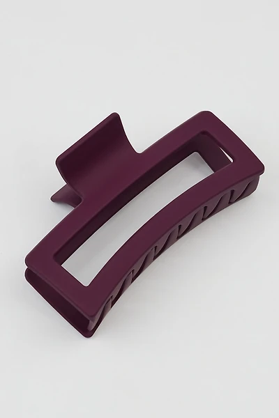 Oversized Rectangle Claw Clip