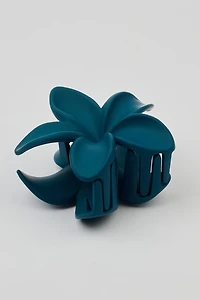 Matte Flower Hair Claw