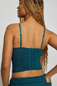 Ally Mesh Peekaboo Bustier