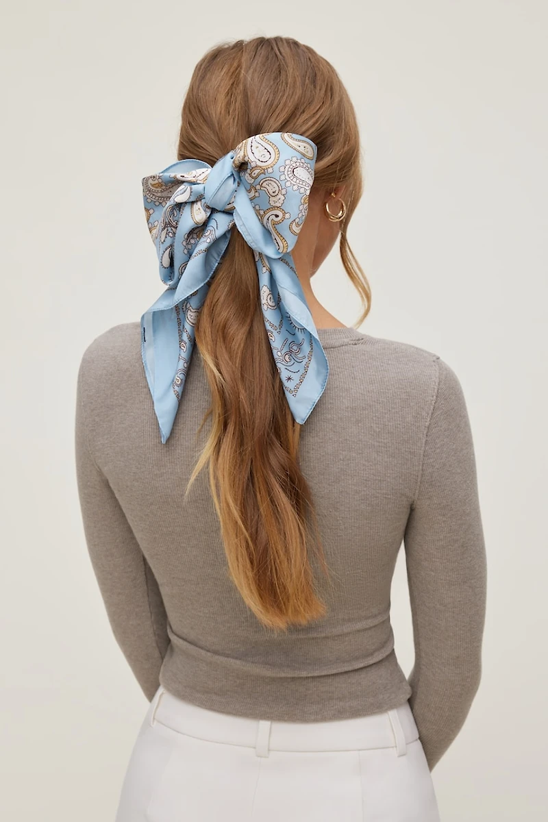 Foulard satiné