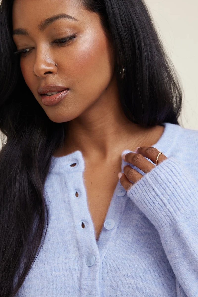 Rebecca Crewneck Cardigan