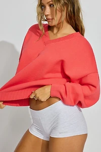 V-Neck Oversized Sweater